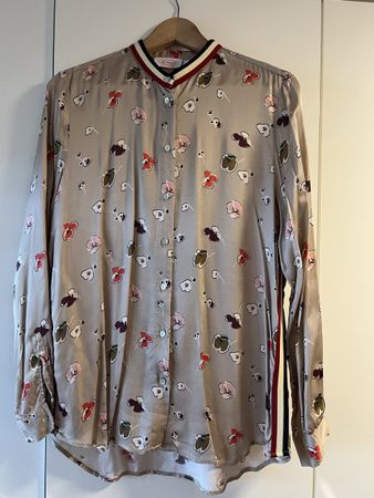 La Camicia Damen Bluse, Gr. 44, Made in Italy, Top!
