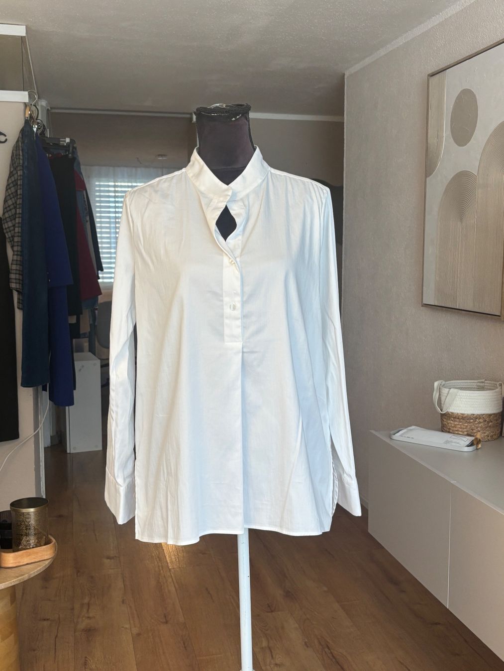 Camicette: Milano Italy Bluse Baumwolle – Usato da St. Margrethen SG venduto da dijanaO