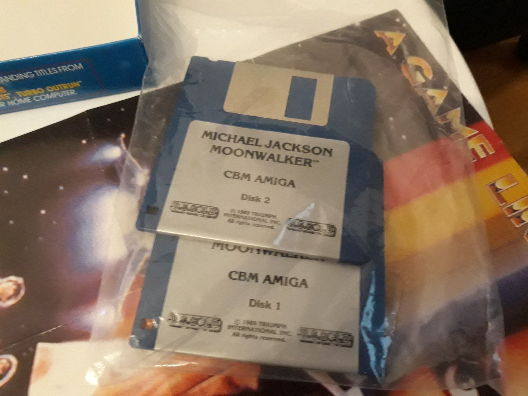 Giochi: Michael Jackson Moonwalker CBM AMIGA OVP – Usato da Aarau venduto da Kaesekuchen2000 6