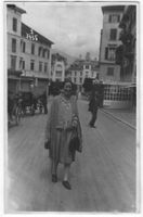 SG 159 Foto-AK Dame in BAD RAGAZ 1927