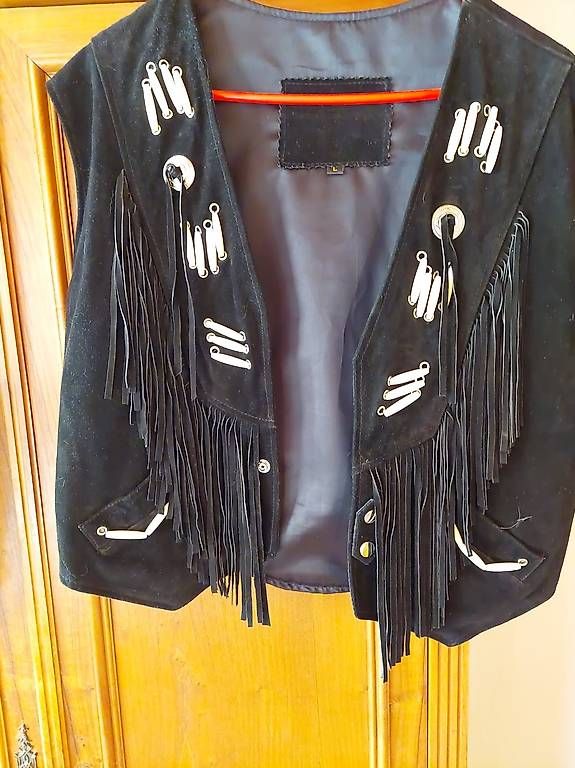 Gilet & Giacche: Western gilet – Nuovo e nell'imballaggio originale da Weissenburg venduto da Sarawanka