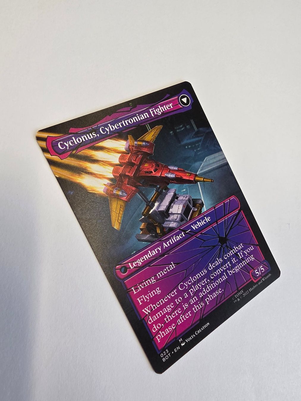 Magic The Gathering Carte collezionabili: MTG -Universes Beyond: Transformers (BOT)- Karte: Cyclonus – Nuovo (secondo la descrizione) da Mörigen venduto da Gadgeteer 4