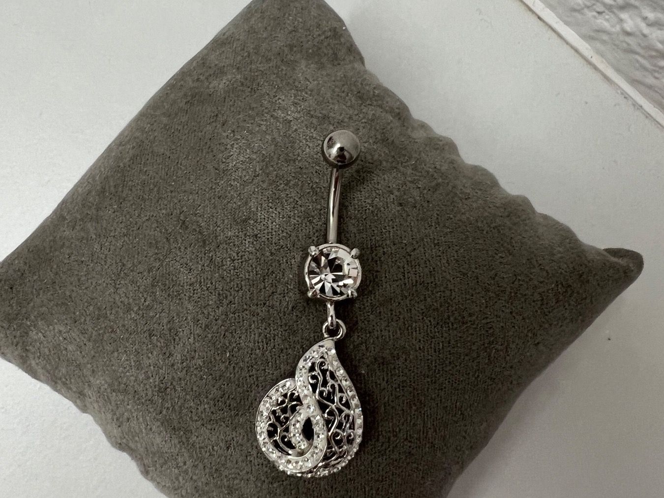Gioielli per piercing: Bauchnabelpiercing silbern – Nuovo e nell'imballaggio originale da Jona venduto da n.ferrari