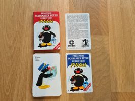 Vintage editoy PINGU Schwarzer Peter XXL Spiel von 1990
