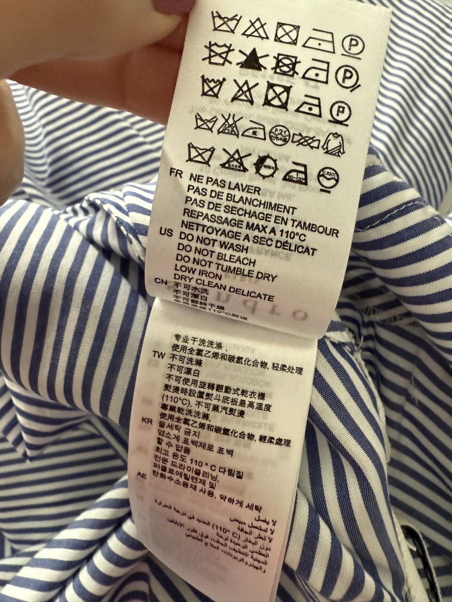 Sandro Vestiti: Sandro Paris Kleid, Gr. 1, blau-weiss gestreift – Usato da Zollikon venduto da snowflake10- 8