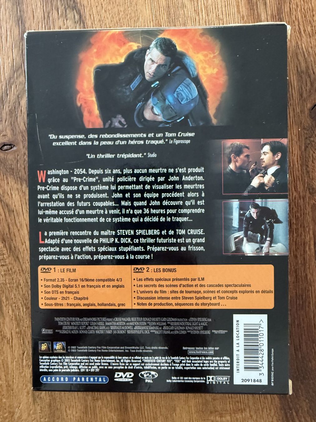 Alle DVDs: Minority Report (2002) – Gebraucht aus Zürich von Gekuu 1