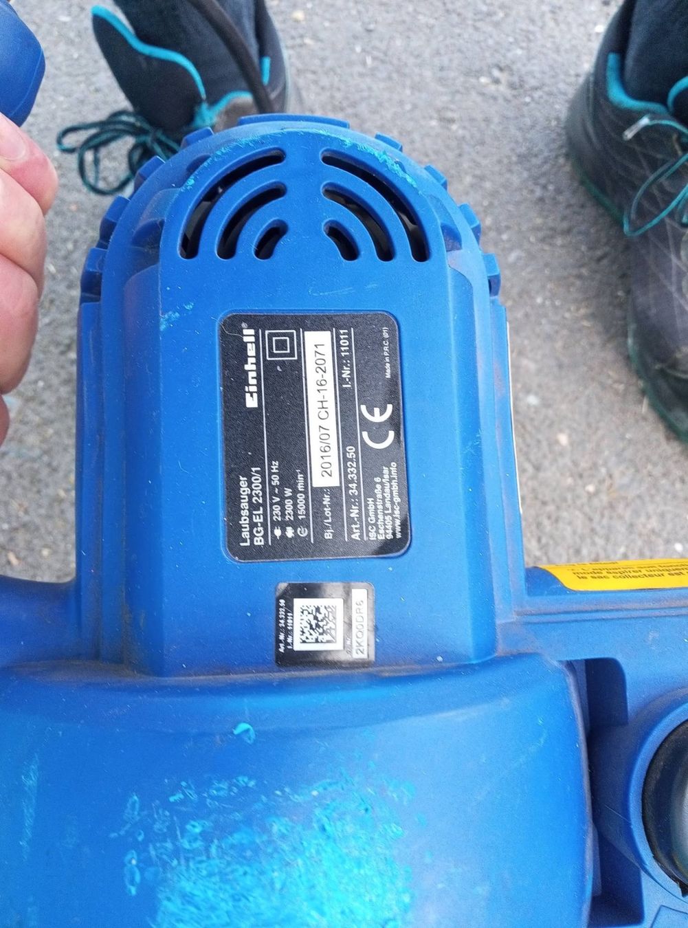Einhell Soffiatori & Aspiratori per foglie: Aspirateur souffleur – Usato da Bienne venduto da Daniel_Schader 3