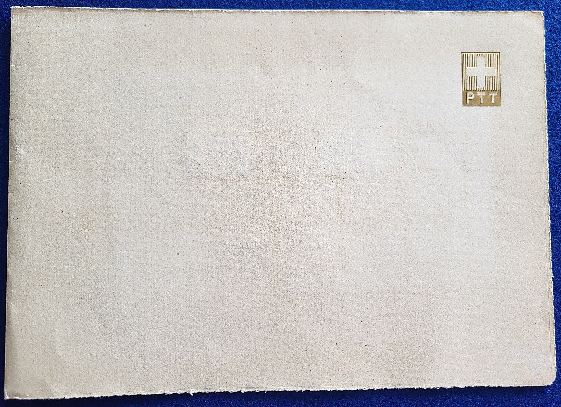 Alle Briefmarken: 50 Jahre Autopost - Folder 1956 – Gebraucht aus Gossau ZH von granby