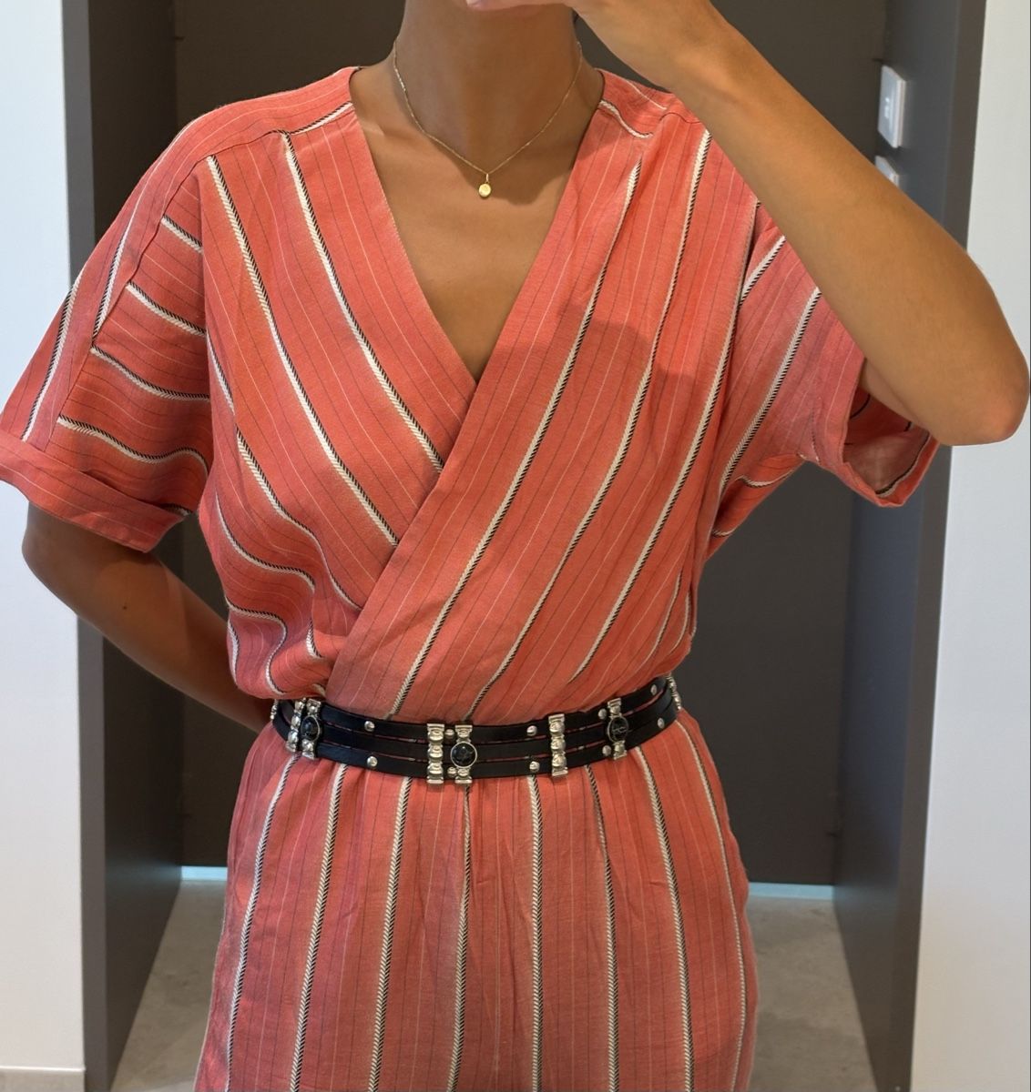 Maje Kleiderpakete: Maje striped pantsuit – Gebraucht aus La Conversion von chi_td5v 1