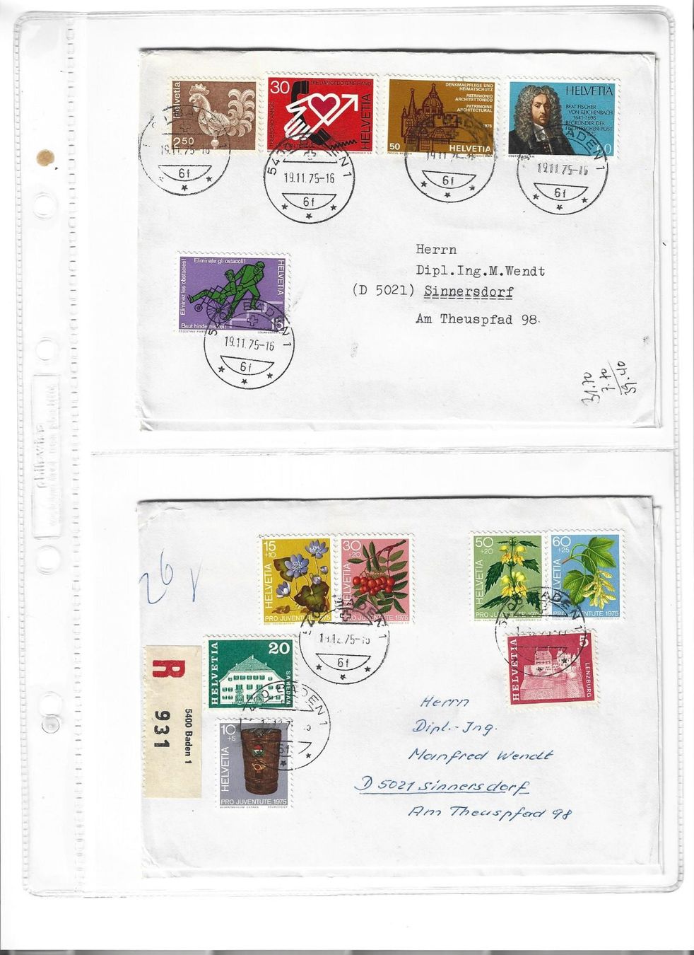 Tutti i francobolli: 10 lettres 10 Buchstaben – Usato da Delemont venduto da toutdubon11 8