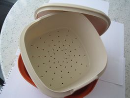Tupperware Multi Server mit Siebeinsatz und Deckel