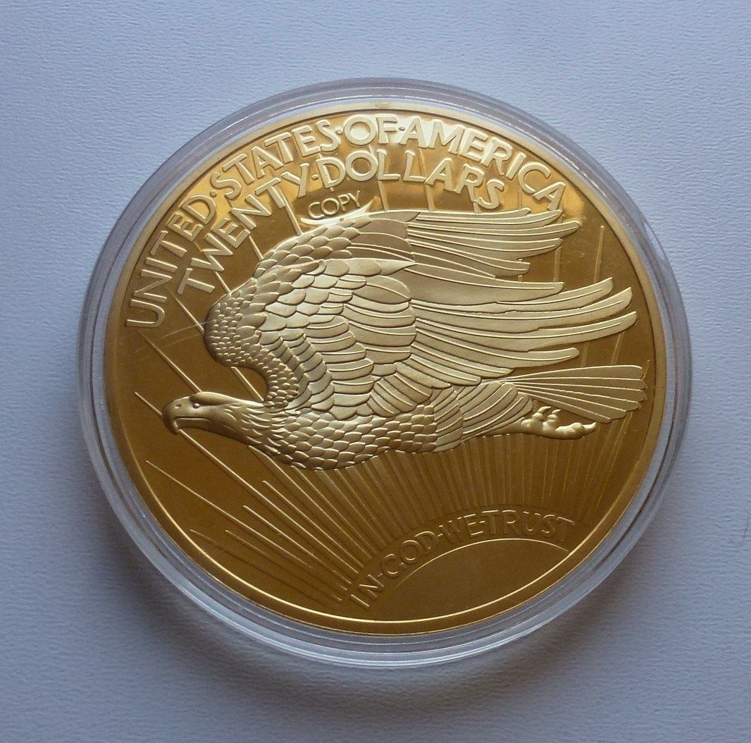 Medaglie: Grosse Medaille ++ 20 Dollars 1933 – Usato da Walkringen venduto da Casablanca777
