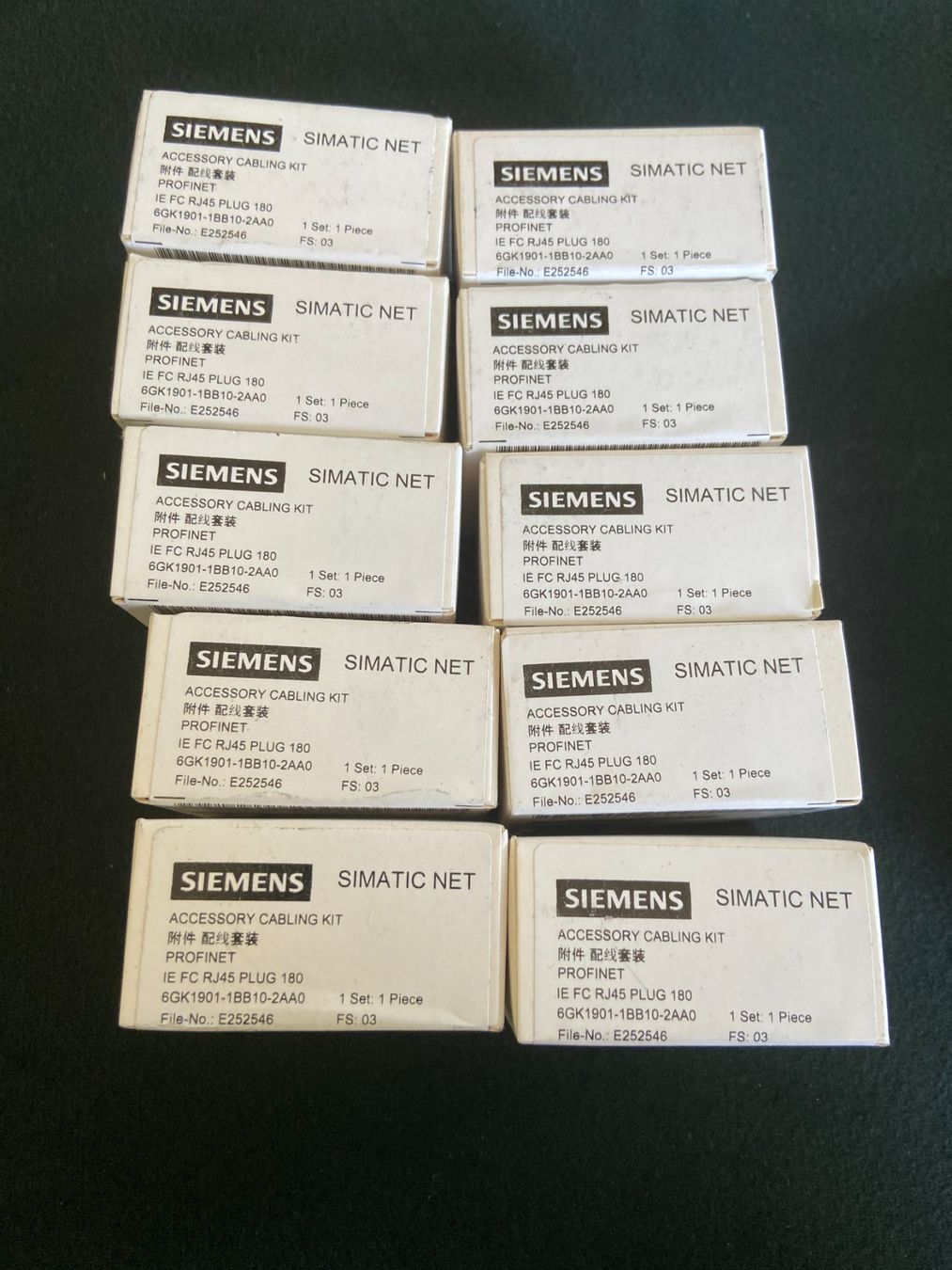 Componenti elettronici: Siemens IE RJ45 PLUG 180 – Nuovo e nell'imballaggio originale da Oberuzwil venduto da Schlirg0815 1