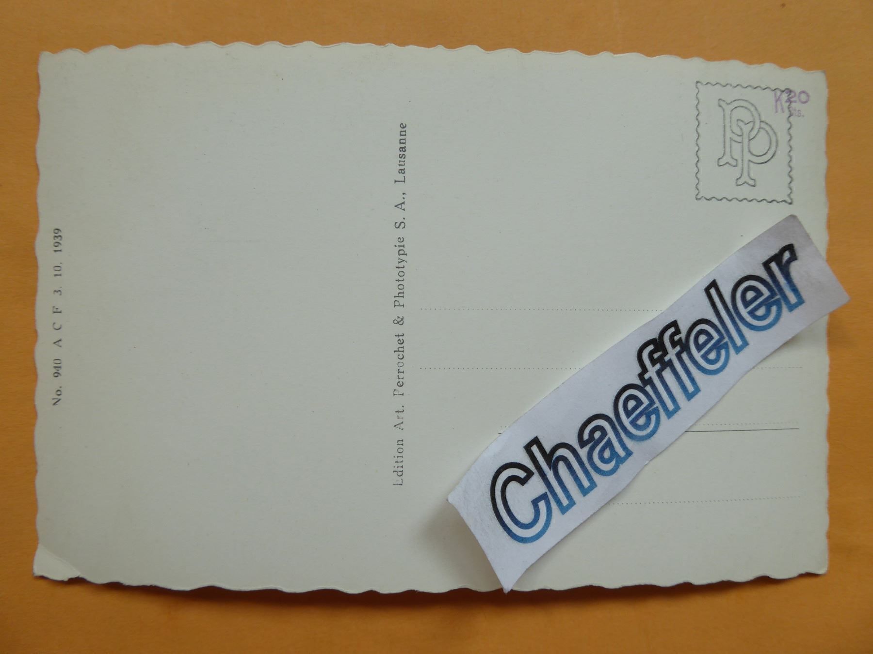 Cartoline postali: 9669 Payerne - L' Abbatiale – Nuovo (secondo la descrizione) da Zürich venduto da Chaeffeler 1