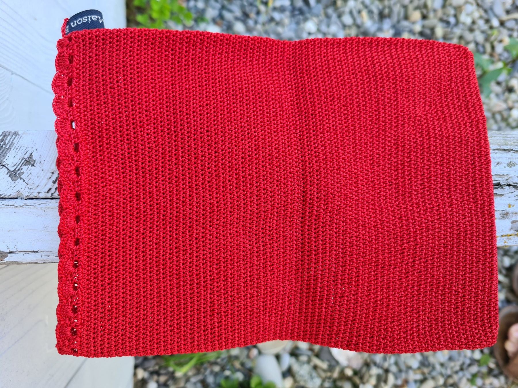 Cura del viso: Hammam: Peelinghandschuh rot – Nuovo (secondo la descrizione) da Romanshorn venduto da Rachacha