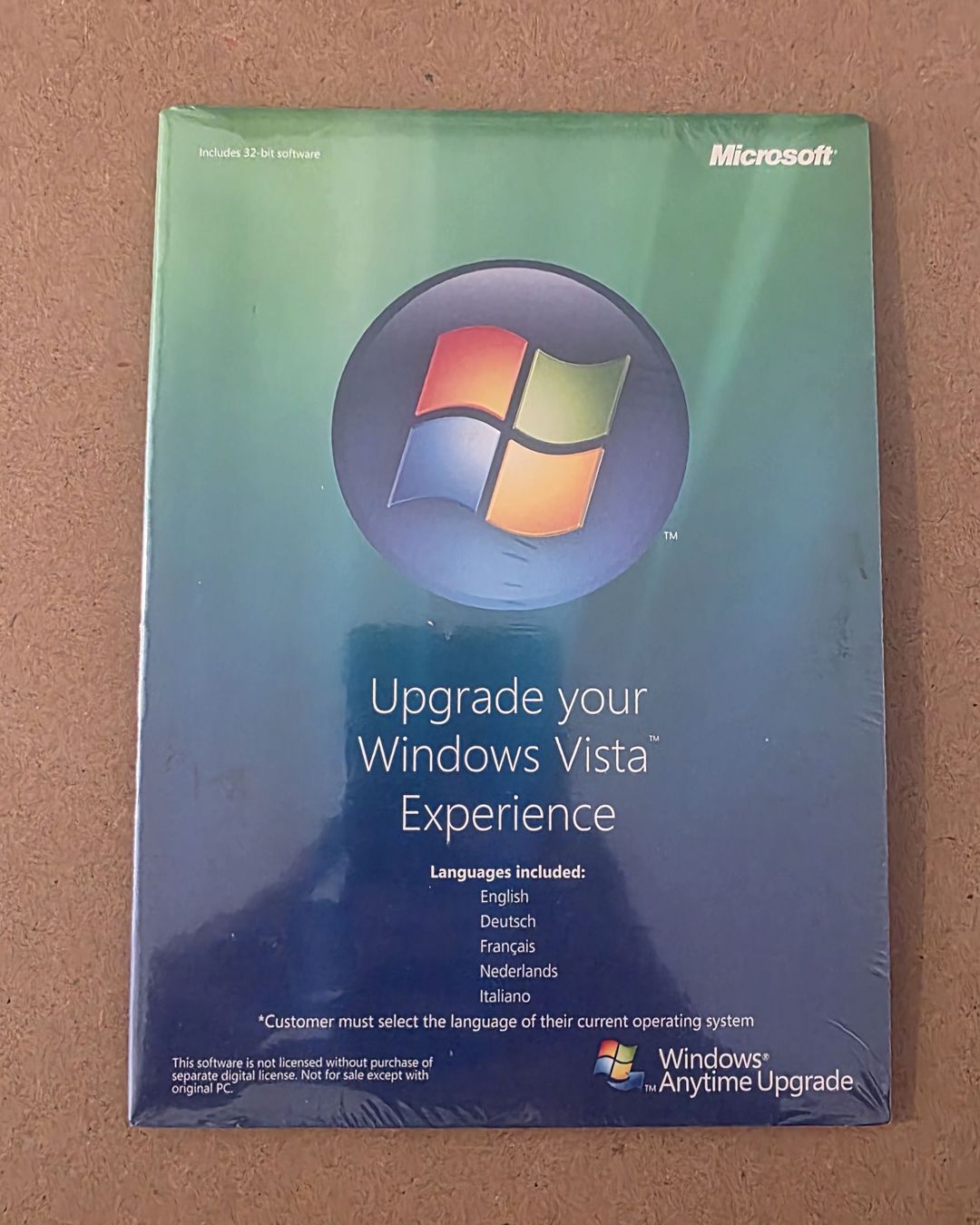 Microsoft Applications: Microsoft Windows Vista Anytime Upgrade 32-bit – Neuf avec emballage d'origine à Riniken par Strikeone