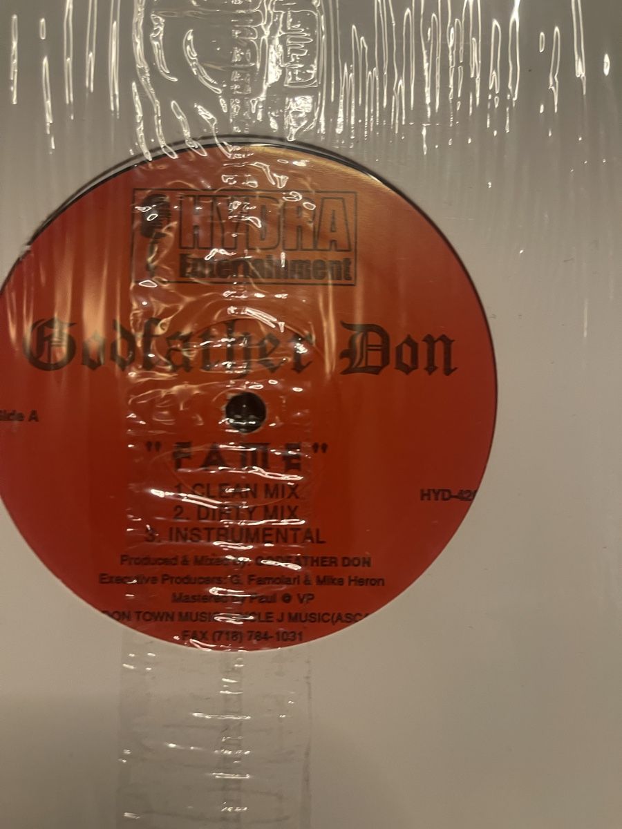 Schallplatten: Godfather Don / Fame – Neu (gemäss Beschreibung) aus Dagmersellen von stonefinger 1