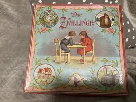ANTIKES BRETTSPIEL UM 1900