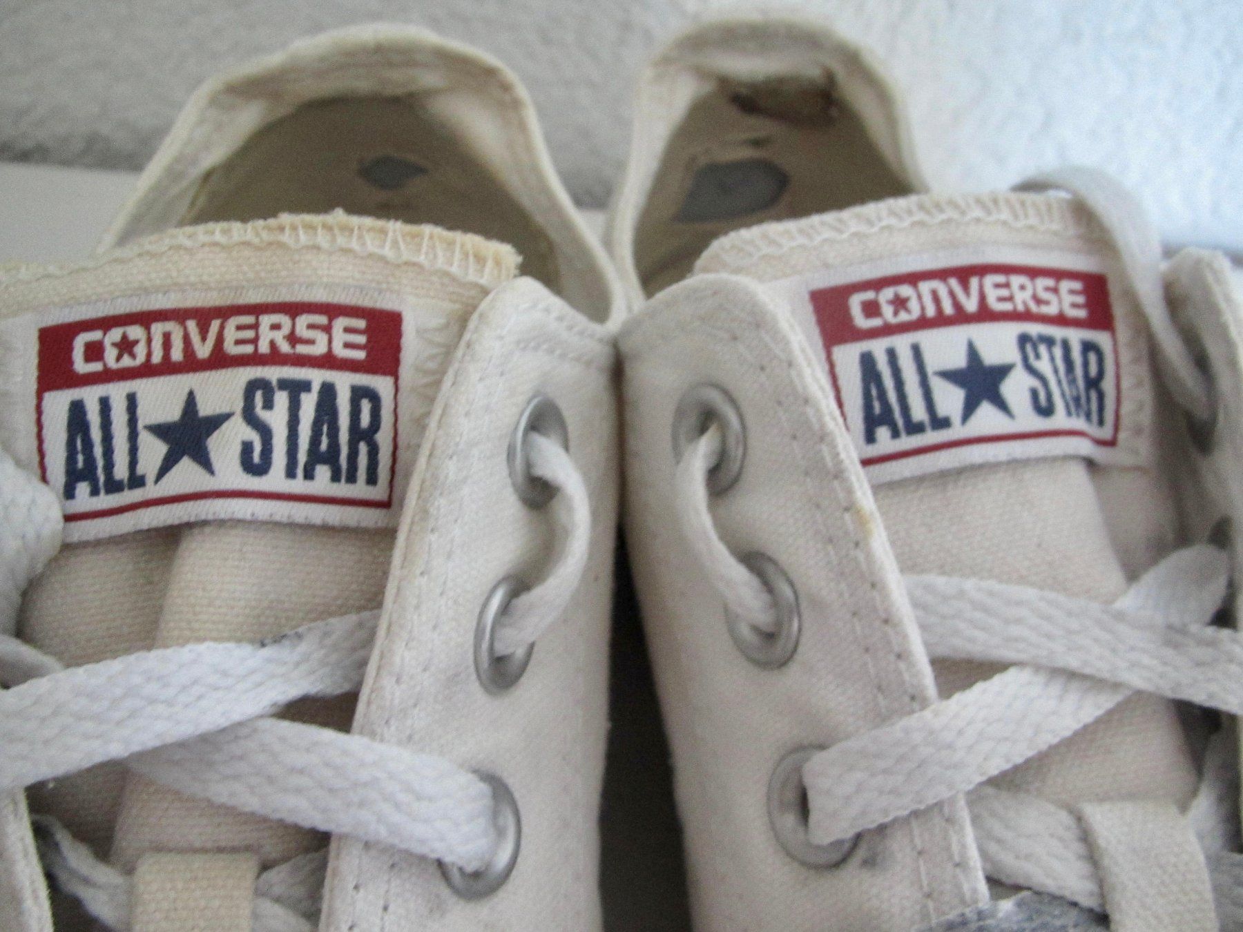Converse Herrenschuhe: SNEAKER CONVERSE COTON BLANC – Gebraucht aus Murten von Selliot 2