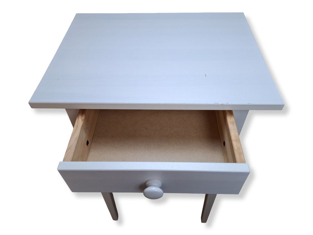 Ikea Nachttische: HEMNES Nachttisch weiss mit Schublade – Gebraucht aus Solothurn von Restwert_SO 3