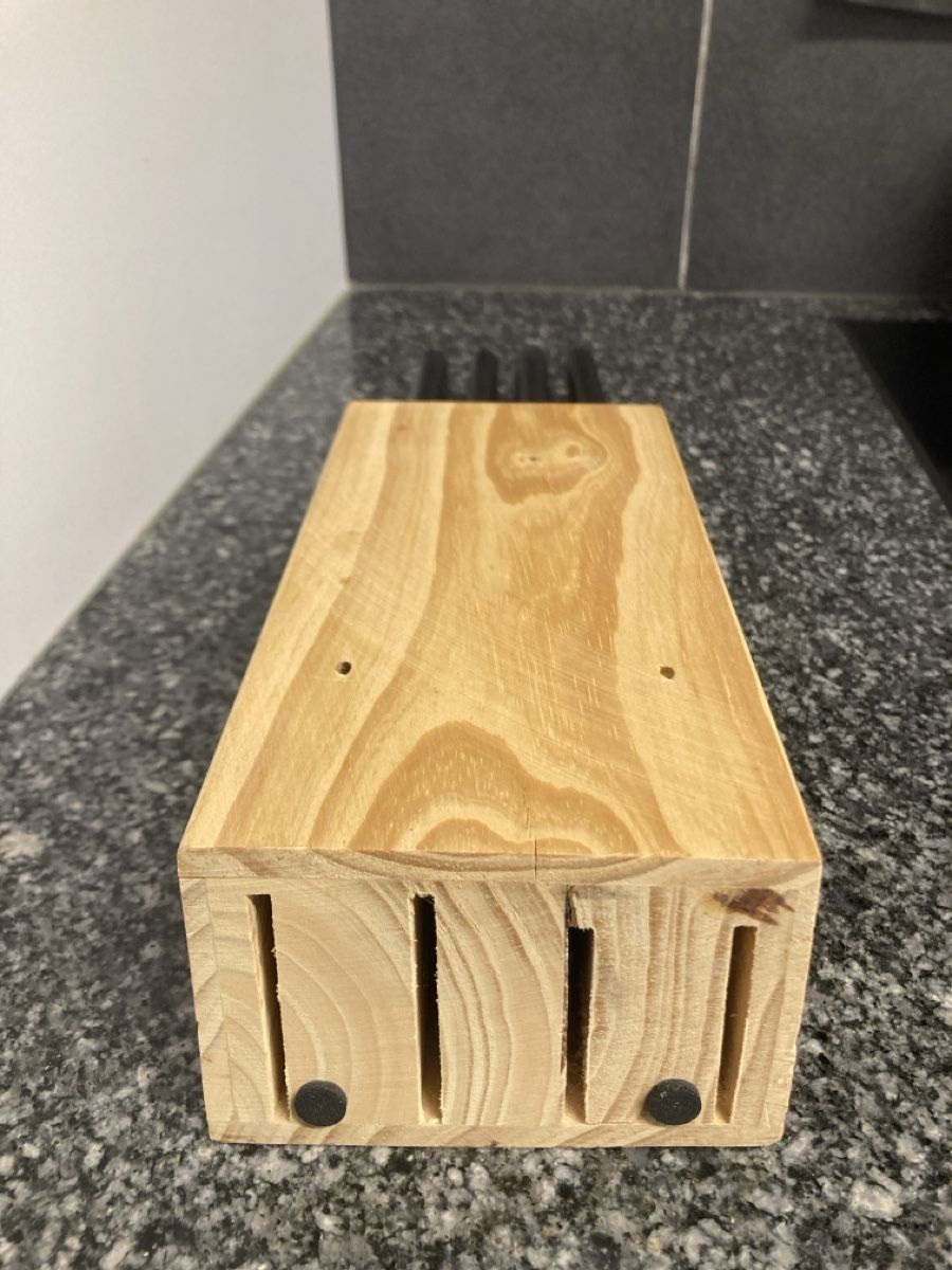 Ikea Couteaux: Messerset IKEA mit Holzblock – D'occasion à Urtenen-Schönbühl par ale_b97 3