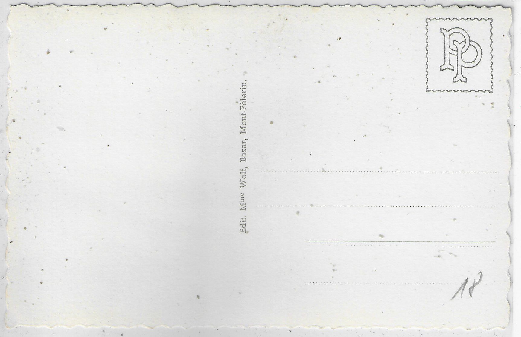 Cartoline postali: Mont-Pelerin - Restaurant-Terrasse – Usato da Ettingen venduto da Kartenplanet 1