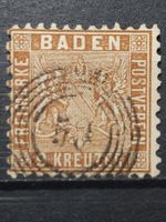 Baden Mi-Nr.15 ba gestempelt Gutes Erhaltung 160 Fr