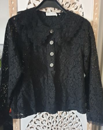 Rosemunde, wunderschönes Spitzenshirt Gr. M