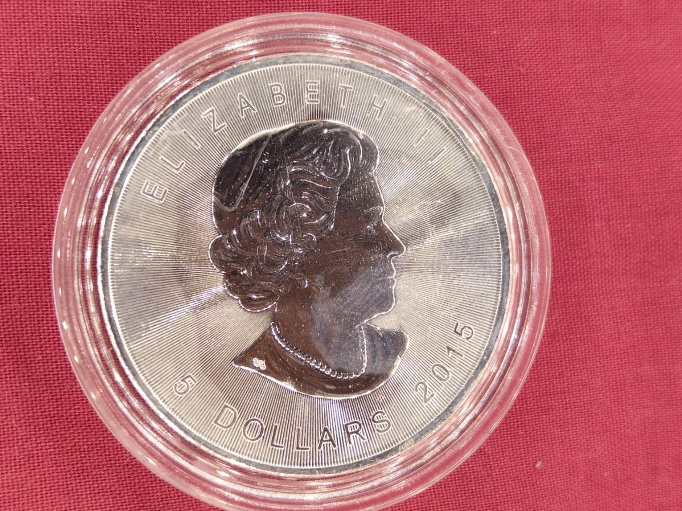 Alle Münzen: Silber Maple Leaf 1 oz - 2015 – Gebraucht aus Dättlikon von Quarz58 2