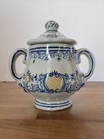 kleine Keramik Dose mit Deckel