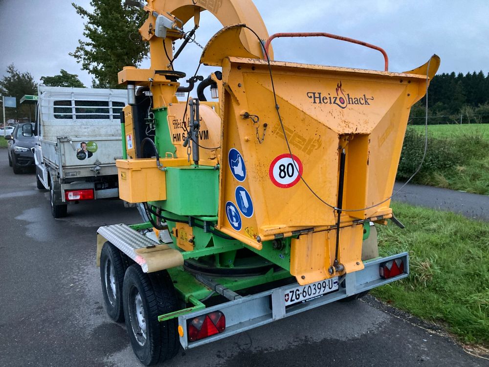 Iseli Heizohack HM 6-300 VM Holzhacker Häcksler Holzhaker (Gebraucht ...