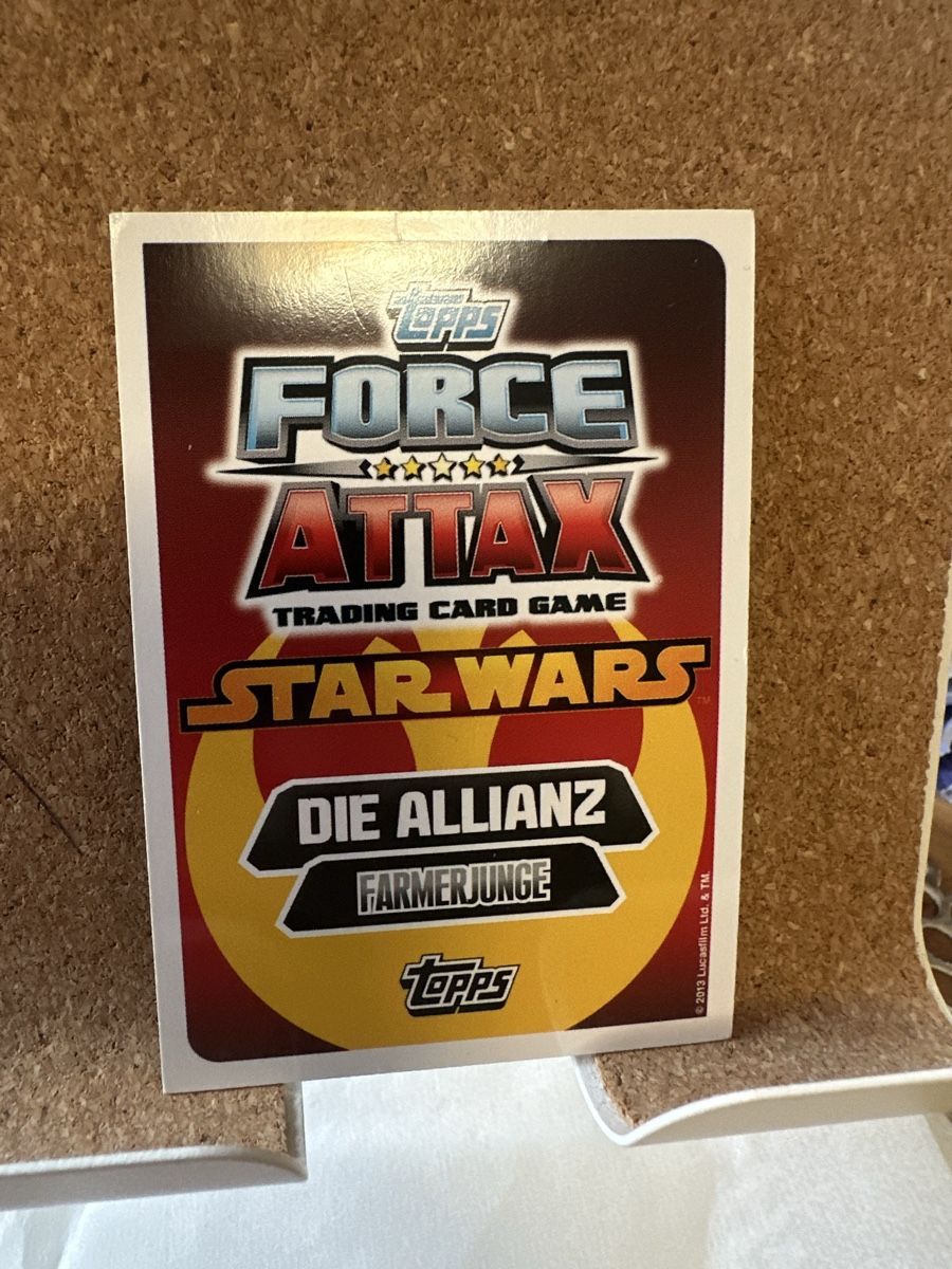 Karten: Force Attax - Star Wars - Luke Skywalker – Gebraucht aus Goldach von Lenny0220 2