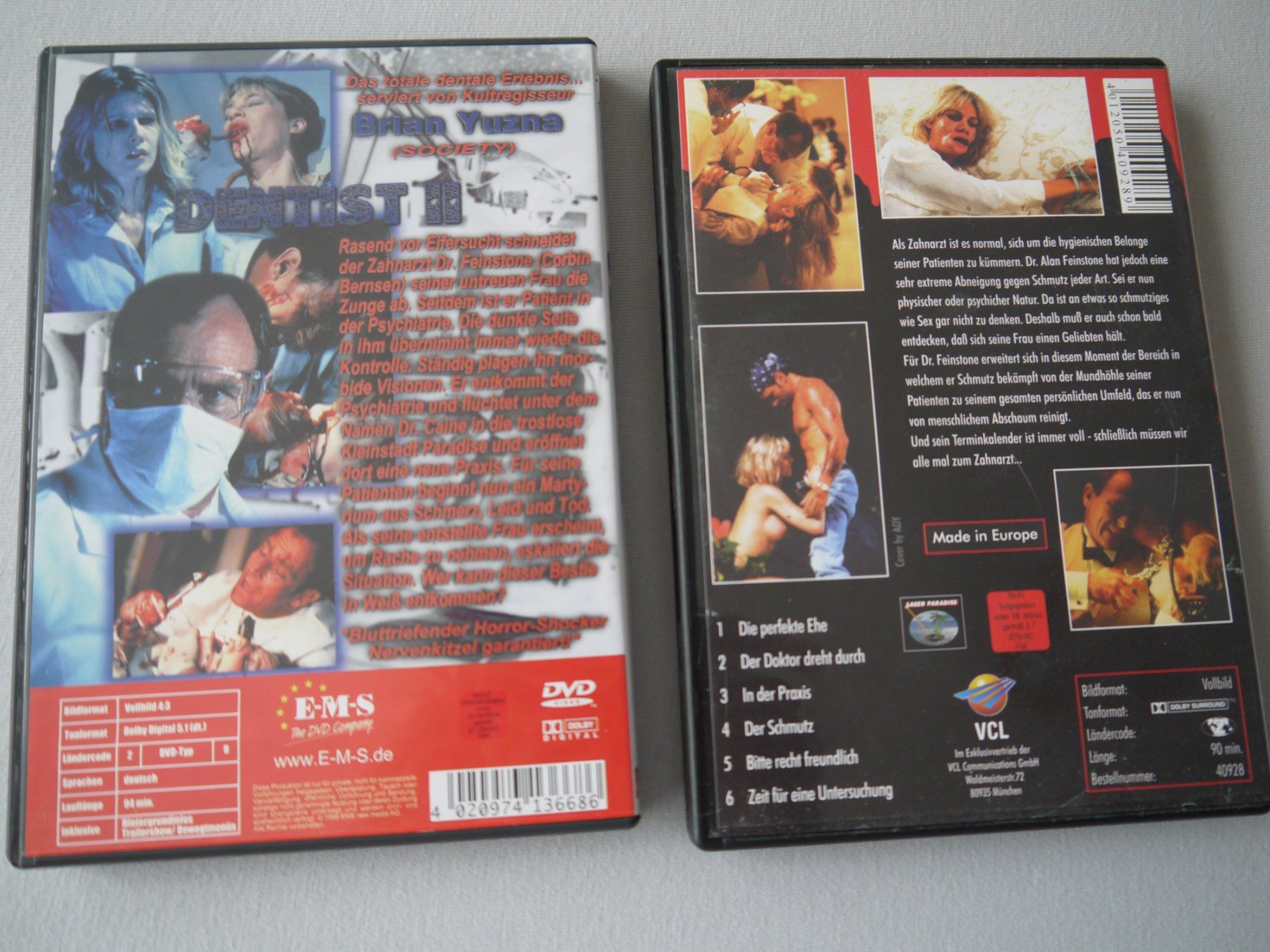Tutti i DVDs: DENTIST 1 und 2 - uncut – Usato da Hagendorn venduto da Blaf 1