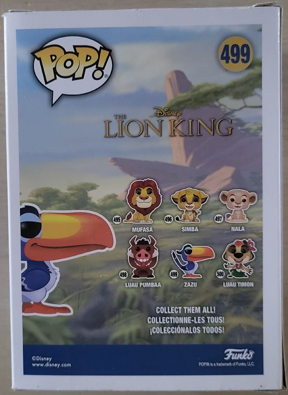 Funko Figuren: Funko Pop Disney  Zazu – Gebraucht aus Montet (Glâne) von KOADA 1