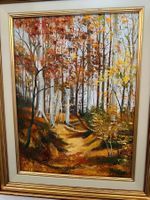 Peinture à l'huile sur toile H.Martinel