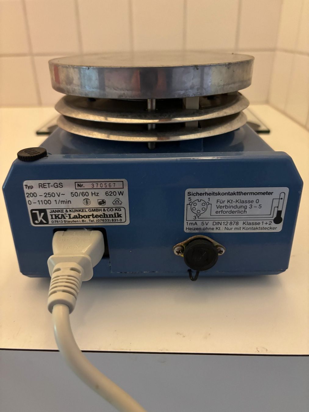 Heizgeräte: Heizplatte mit Magnetrührer – Gebraucht aus Ambrì von mar_l59r 1