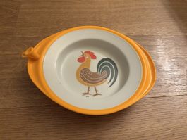 Kinder Teller Hahn — Vintage 