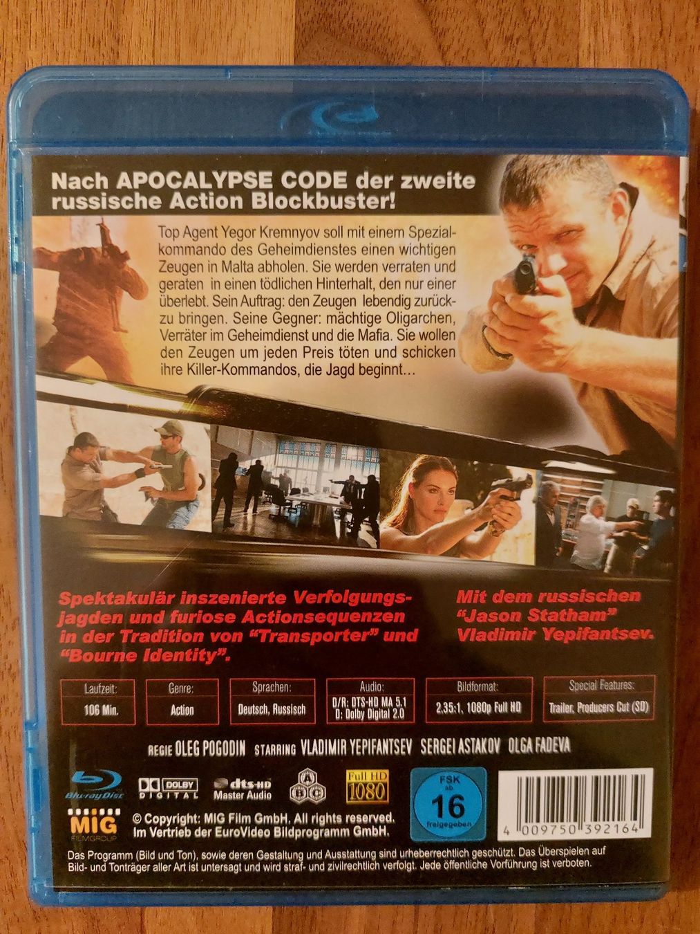 Tutti i DVDs: Blu Ray - Russian Transporter – Usato da Rheinfelden venduto da FilmAuktion 1
