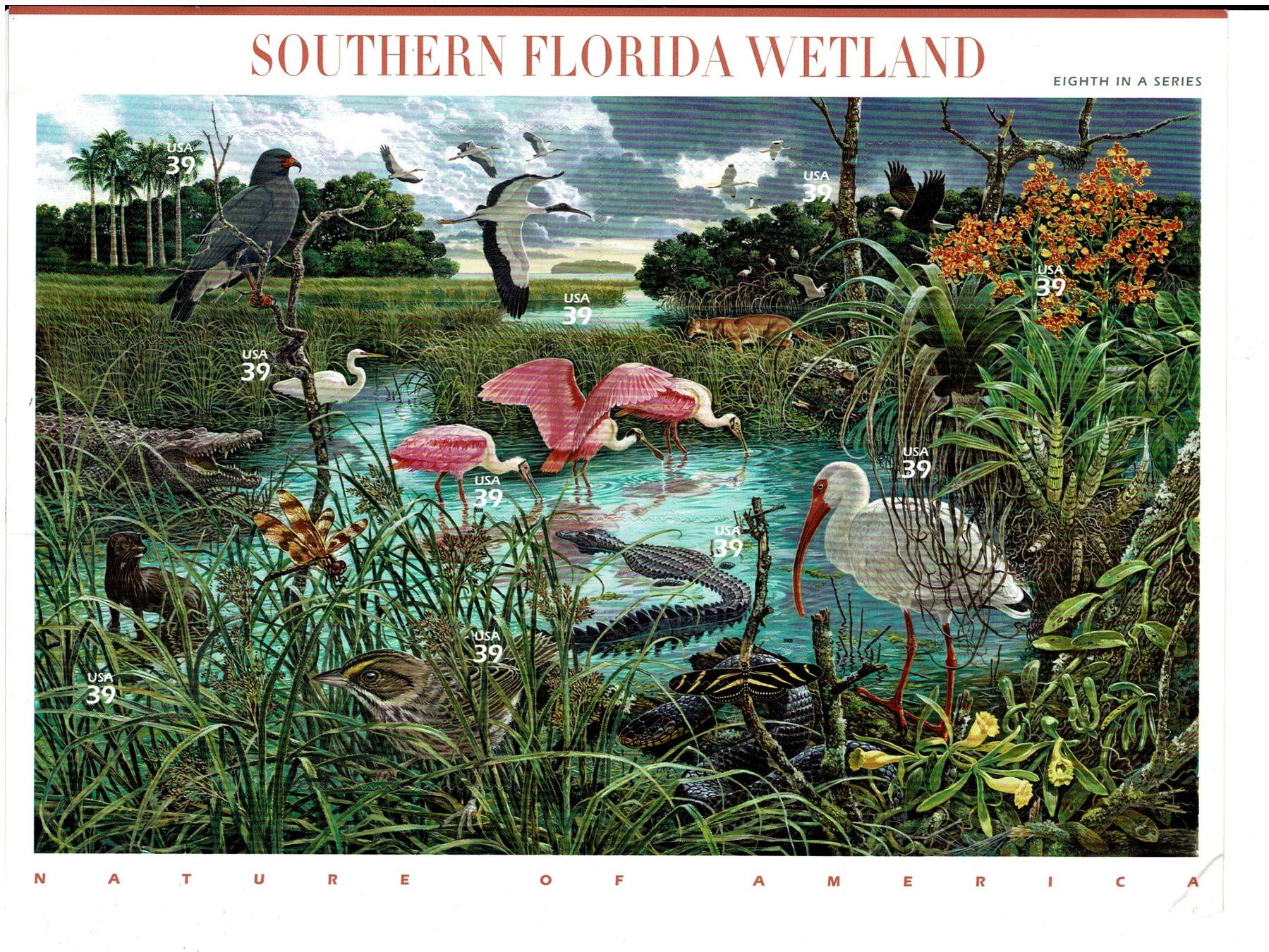 Alle Briefmarken: Southern Florida Wetland 1 KB ** – Neu (gemäss Beschreibung) aus Lausanne von Whorvath