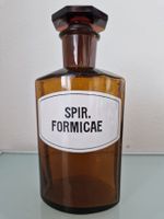 Alte Apothekerflasche SPIR.FORMICAE