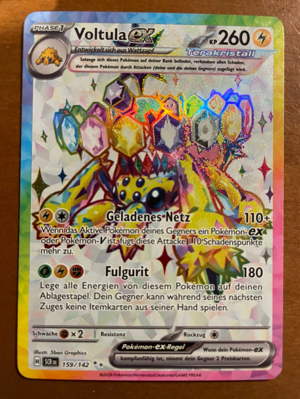 Pokémon Sammelbilder & Trading cards: Pokemon Voltula eX (Versand gratis) – Neu (gemäss Beschreibung) aus Chur von Angerson