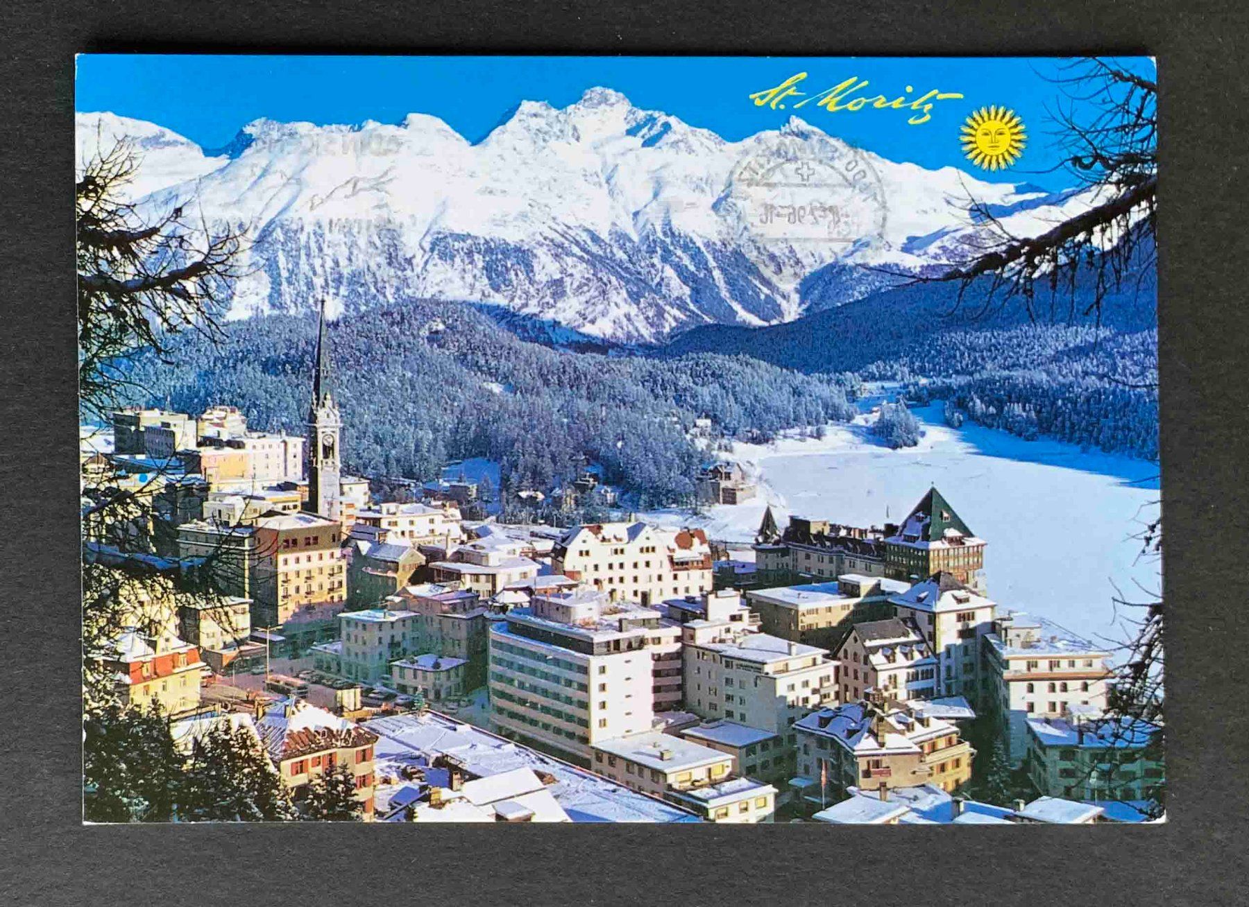 Cartoline postali: AK St Moritz – Usato da Goldau venduto da artelier1