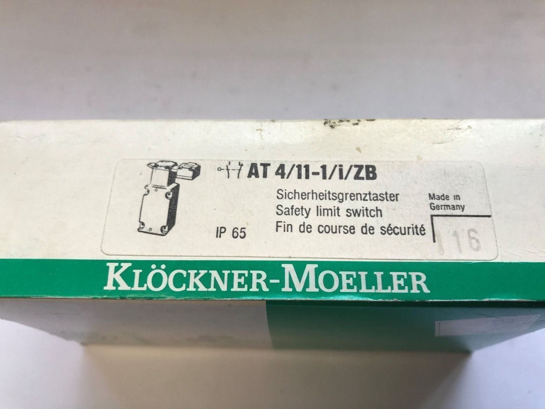 Interruttori: Sicherheits-Grenztaster K&M – Nuovo e nell'imballaggio originale da Küblis venduto da hypofacto 4