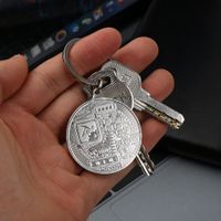 Schlüsselanhänge BITCOIN Krypto Münze S. Neu