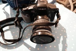 Minolta Dynax 7xi Spiegelreflex Kamera + Zoomobjektiv 35-200