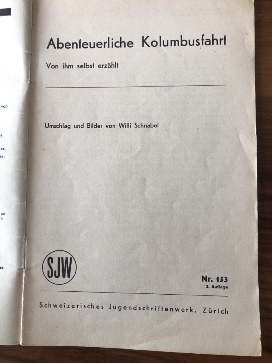 Zeitschriften & Magazine: SJW Heft Nr. 153 – Gebraucht aus Niederneunforn von Maralisa 1