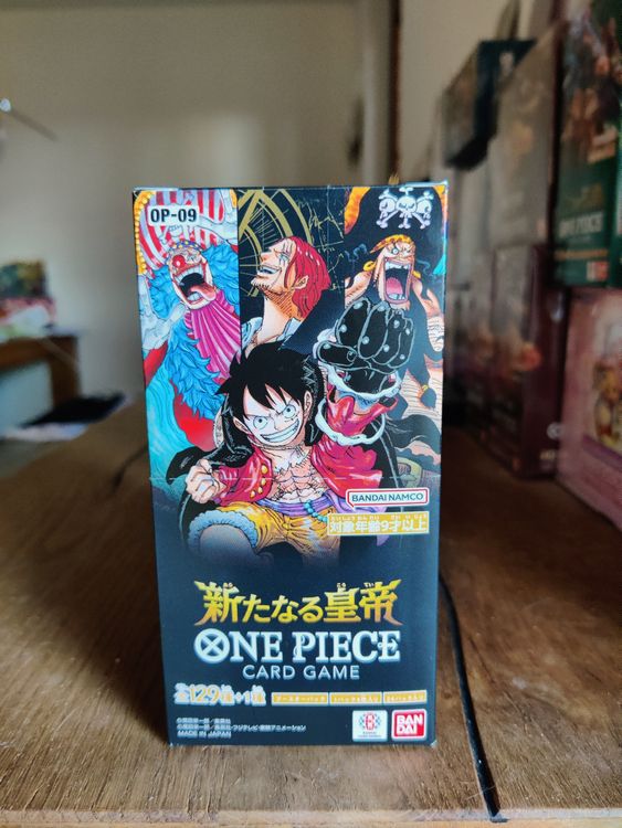 Emperors in the new world OP-09 One Piece Booster Display JP 1