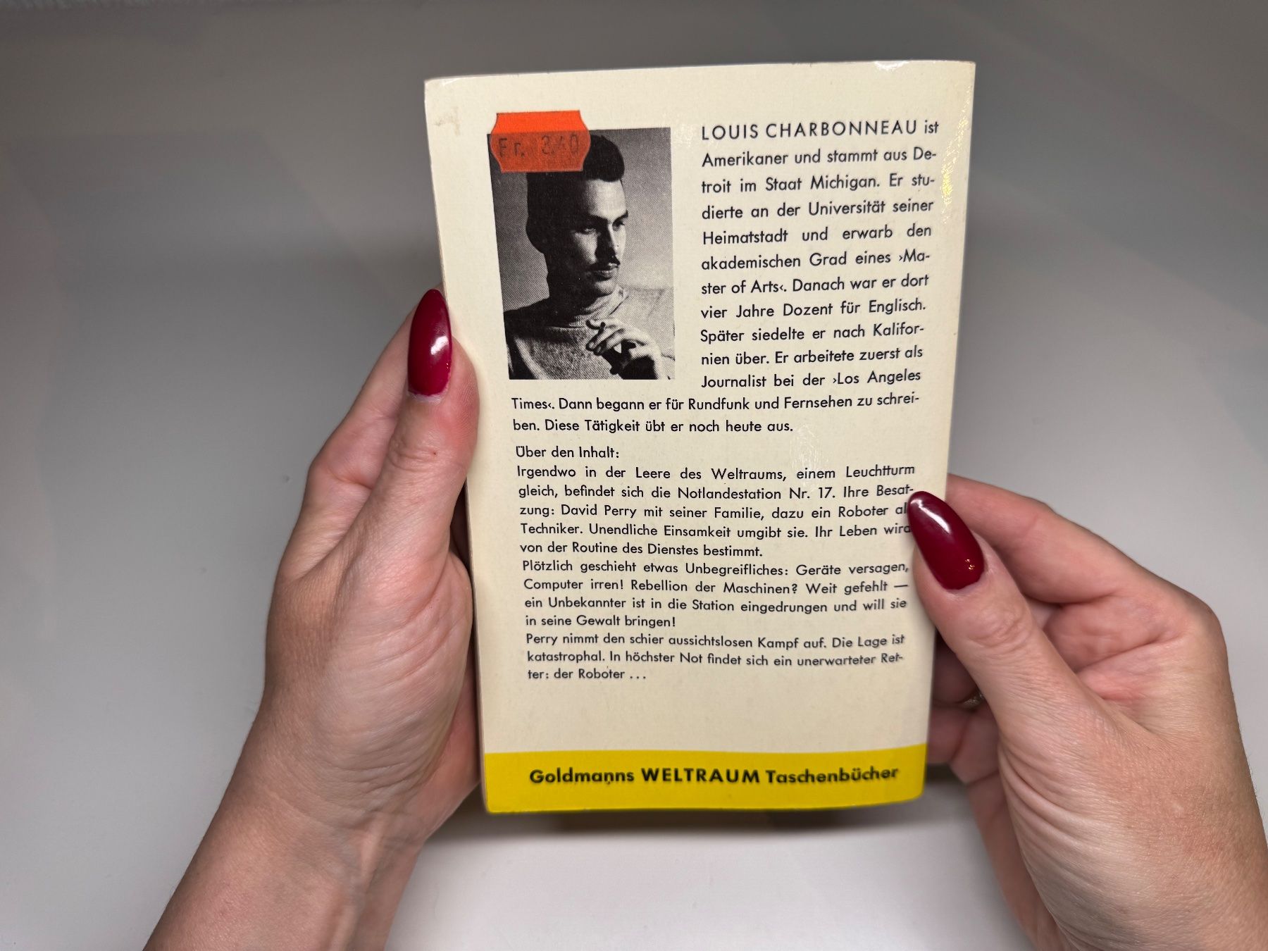 Libri: ROMAN: Louis Charbonneau, Tod eines Roboters – Usato da Grosswangen venduto da Deutsche_Romane 9