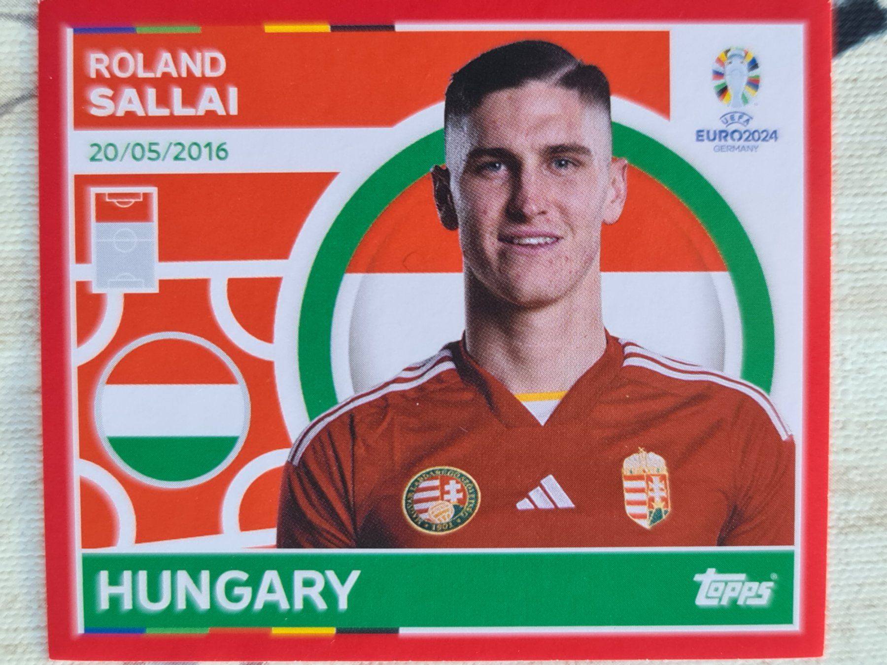 Topps Carte collezionabili: Topps EURO2024 HUN 18 – Nuovo e nell'imballaggio originale da Dintikon venduto da Prime-shop