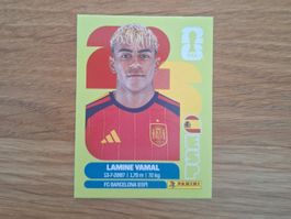 Panini Sticker Lamine Yamal WM 2026